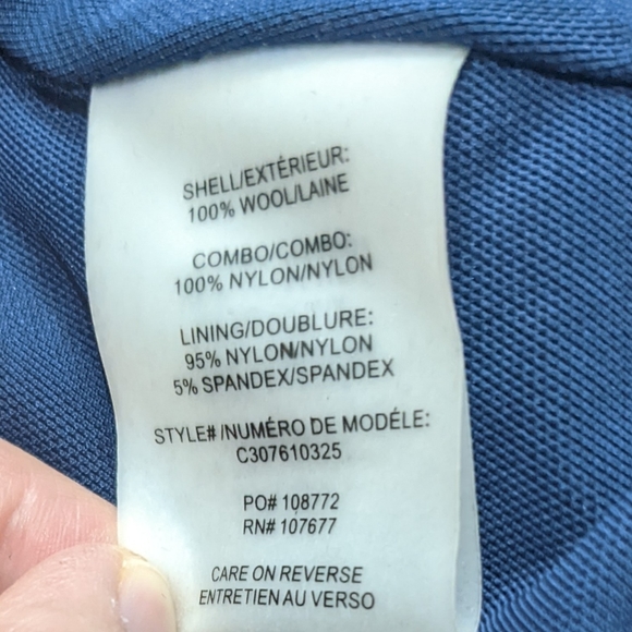 NWOT Alice and Olivia Navy Blue scoop neck, lined skater dress with lace… - Picture 8 of 12